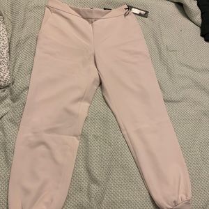 Express Blush pink joggers